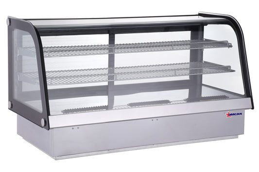 Omcan 47562 198 L / 6.99 cu.ft. 60" Drop-in Refrigerated Showcase