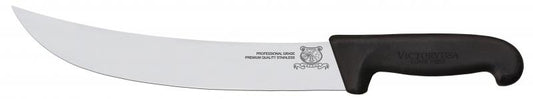 Omcan 16855 10-inch Steak Knife with Black Super Fiber Handle