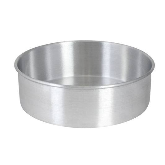 Omcan 44333 10" x 3" Round Aluminum Cake Pan