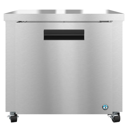 Hoshizaki UR36B One Section Stainless Doors Undercounter Refrigerator