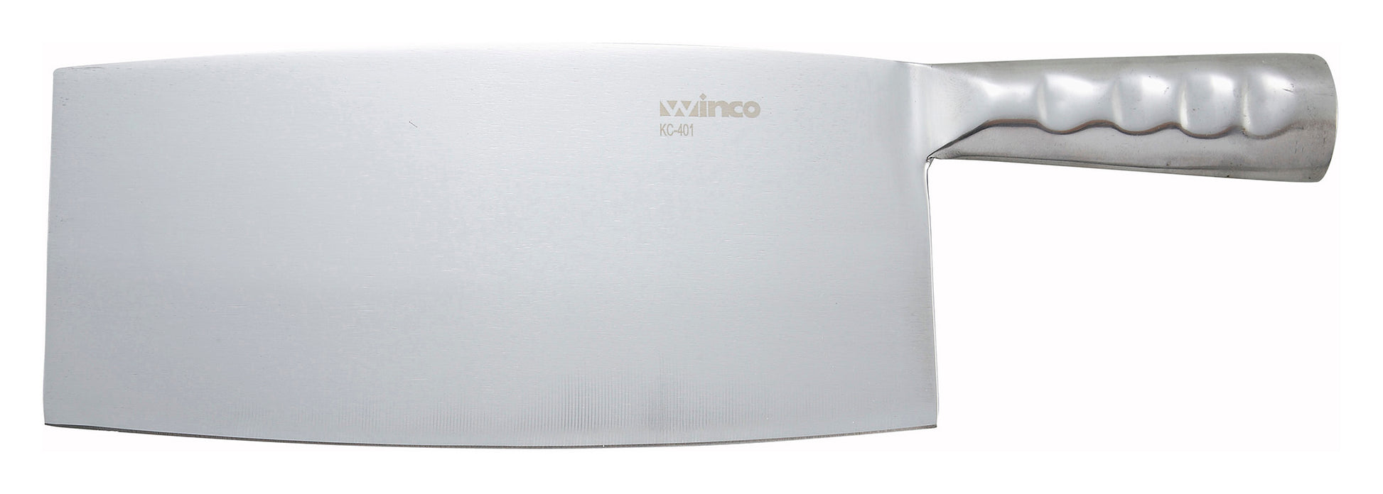 Winco KC-401 8-1/4" x 3-15/16" Blade Chinese Cleaver