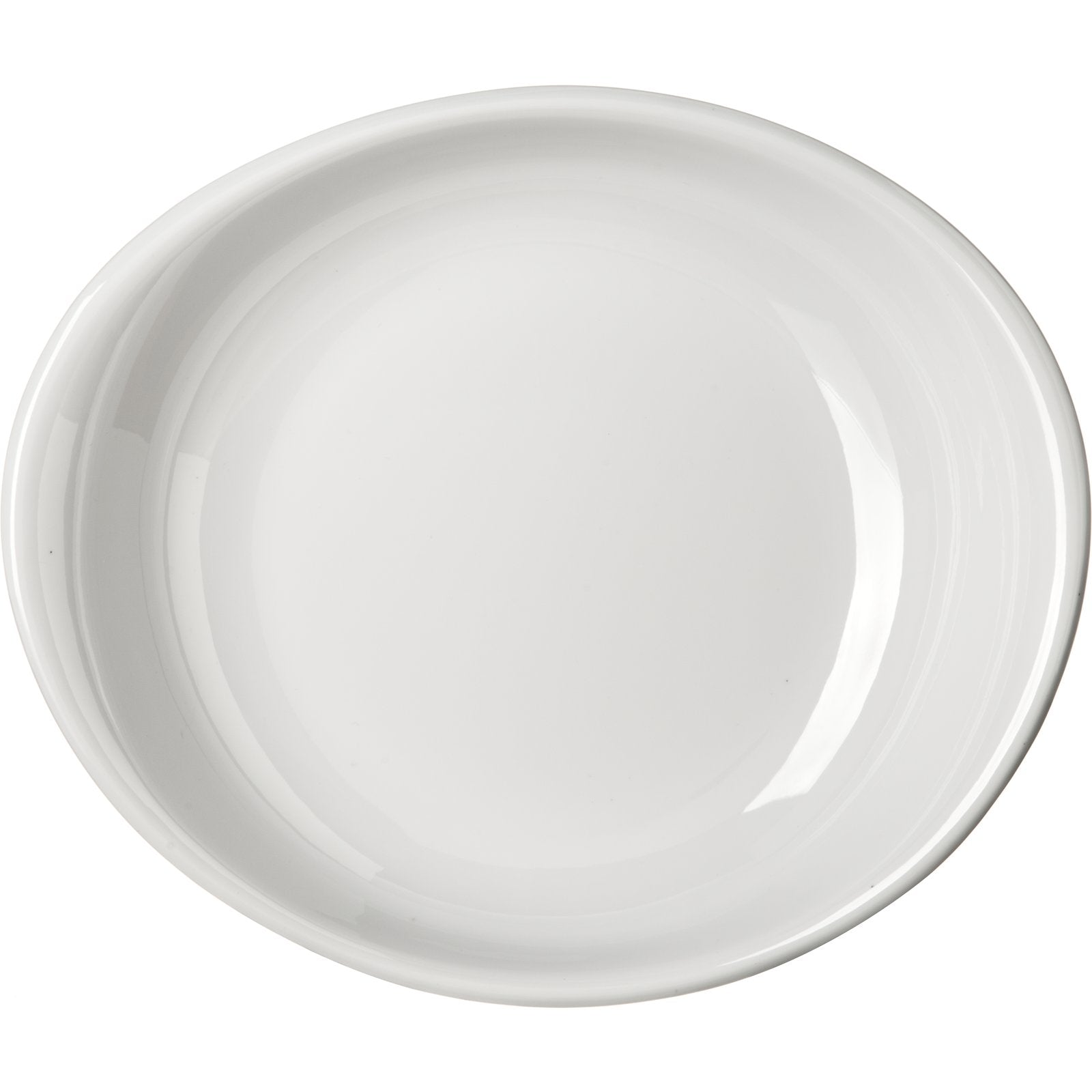 Carlisle 5300380 8.5" Greige Stadia Melamine Pasta Plate