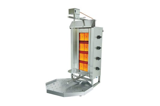 Axis AX-VB4 176 lbs 4 Burners Vertical Broiler