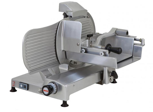 Omcan 39631 14-inch Blade S-Series Horizontal Gear-Driven Meat Slicer