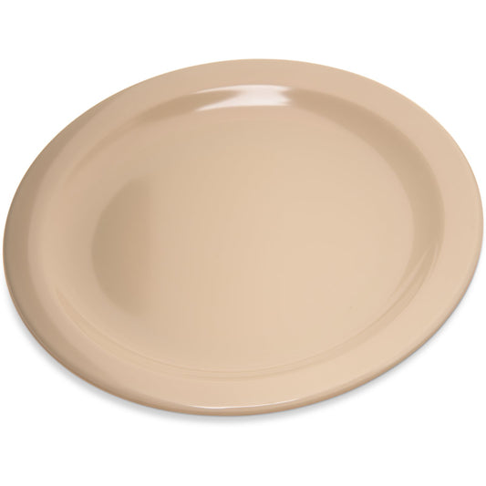 Carlisle 4350325 7.25" Tan Dallas Ware Melamine Salad Plate