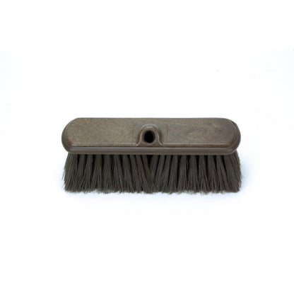 Carlisle 40050EC01 9.5" Brown Color Coded Flo-Thru Brush with Protective Bumper