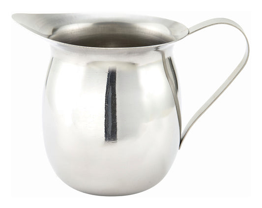 Winco BCS-10 10 oz. Stainless Steel Bell Creamer