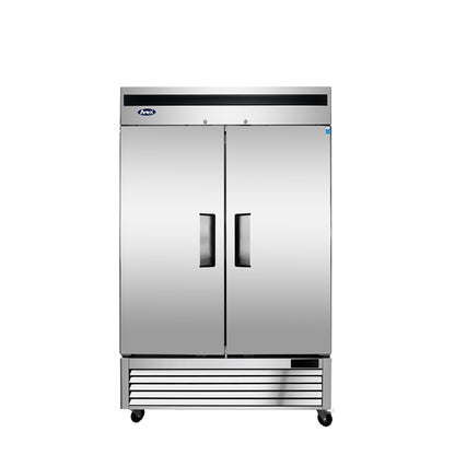Atosa MBF8507GR Double Door Bottom Mount Reach-In Refrigerator