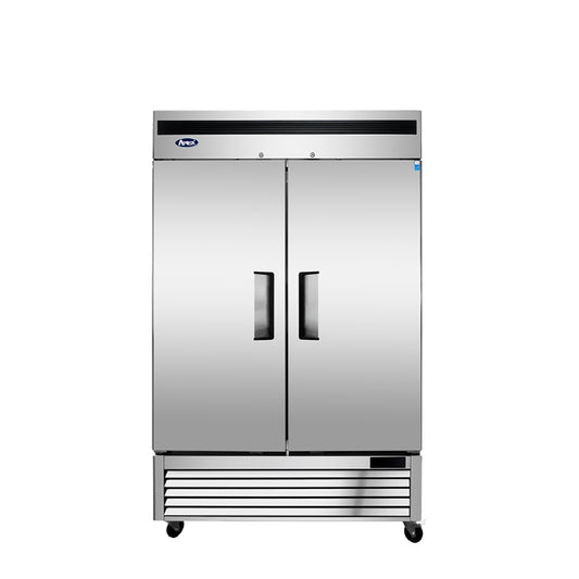 Atosa MBF8507GR Double Door Bottom Mount Reach-In Refrigerator