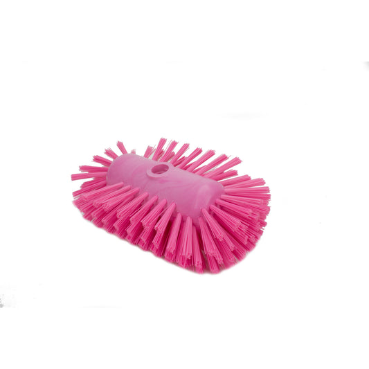 Carlisle 40043EC26 5 1/2" x 9 1/2" Pink Sparta Tank & Kettle Brush